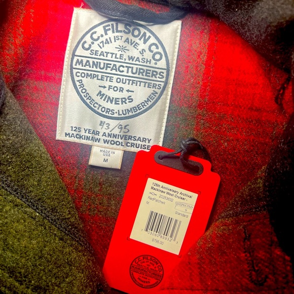Filson Jackets & Coats Filson 25th Anniversary Archival Mackinaw